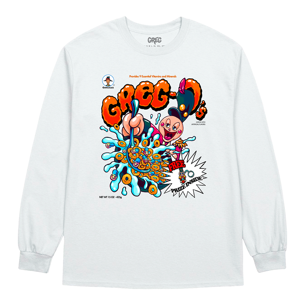 Greg O s White Crewneck Sweatshirt Danny Gonzalez Us