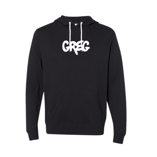 GREG PULLOVER HOODIE (BLACK) v2